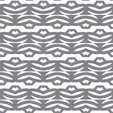 Geometrik soyut dikişsiz desen, vektör illüstrasyonu