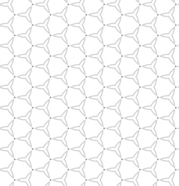 Geometrik soyut dikişsiz desen, vektör illüstrasyonu