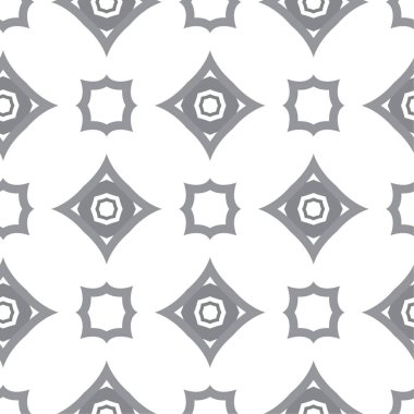 Geometrik soyut dikişsiz desen, vektör illüstrasyonu