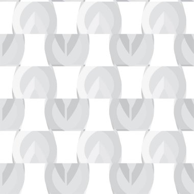 Geometrik şekilli kusursuz desen vektör çizimi  