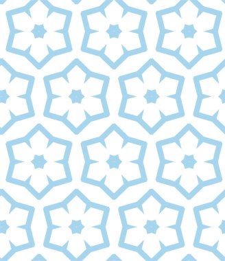 Geometrik soyut dikişsiz desen, vektör illüstrasyonu