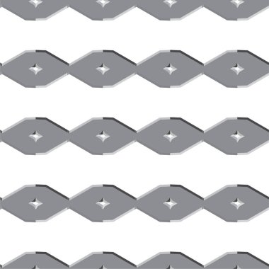 soyut geometrik dikişsiz desen, vektör illüstrasyonu