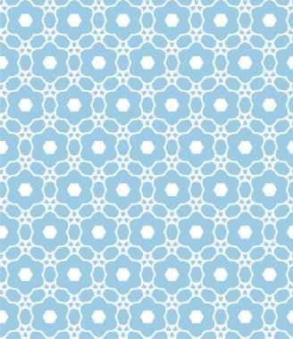 Geometrik soyut dikişsiz desen, vektör illüstrasyonu