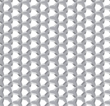 Geometrik soyut dikişsiz desen, vektör illüstrasyonu