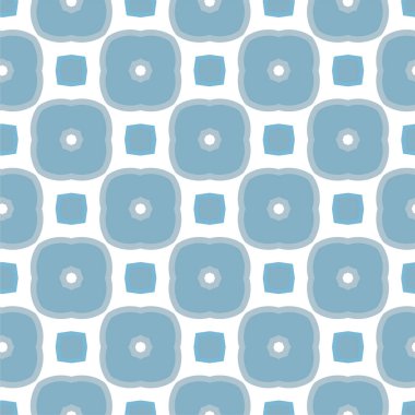 Geometrik soyut dikişsiz desen, vektör illüstrasyonu