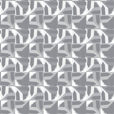 soyut geometrik dikişsiz desen, vektör illüstrasyonu