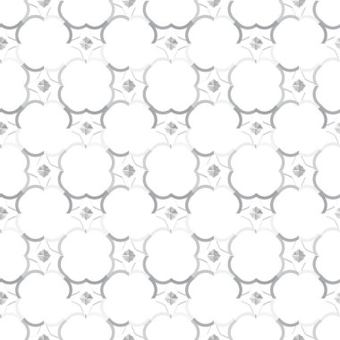 Geometrik soyut dikişsiz desen, vektör illüstrasyonu