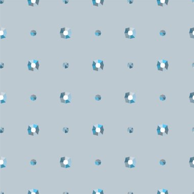 Geometrik soyut dikişsiz desen, vektör illüstrasyonu