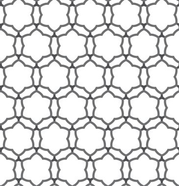 soyut geometrik dikişsiz desen, vektör illüstrasyonu