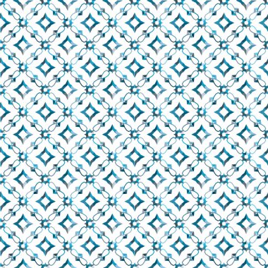 soyut geometrik dikişsiz desen, vektör illüstrasyonu