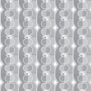 Geometrik soyut dikişsiz desen, vektör illüstrasyonu