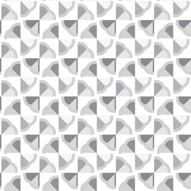 Geometrik soyut dikişsiz desen, vektör illüstrasyonu