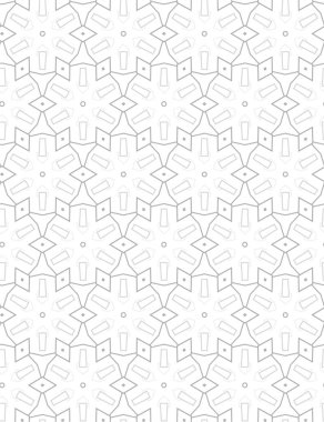 soyut geometrik dikişsiz desen, vektör illüstrasyonu