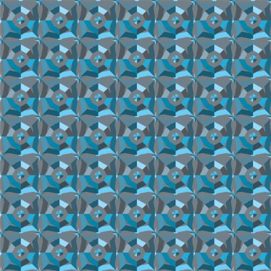 soyut geometrik dikişsiz desen, vektör illüstrasyonu 