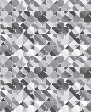 soyut geometrik dikişsiz desen, vektör illüstrasyonu