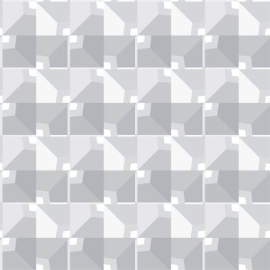 Geometrik soyut dikişsiz desen, vektör illüstrasyonu