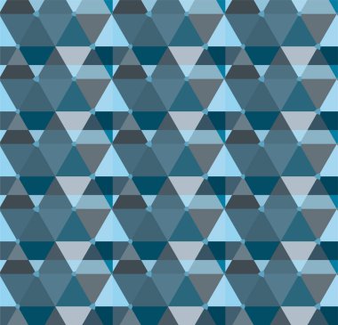 Geometrik soyut dikişsiz desen, vektör illüstrasyonu