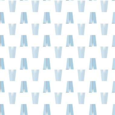 Geometrik soyut dikişsiz desen, vektör illüstrasyonu