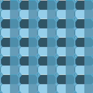 soyut geometrik dikişsiz desen, vektör illüstrasyonu