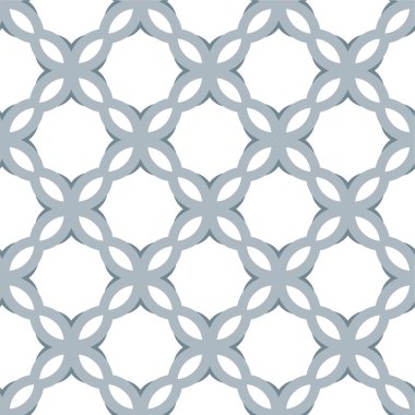 Geometrik soyut dikişsiz desen, vektör illüstrasyonu