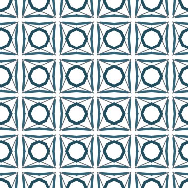 Geometrik soyut dikişsiz desen, vektör illüstrasyonu