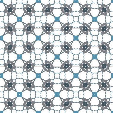 Geometrik soyut dikişsiz desen, vektör illüstrasyonu
