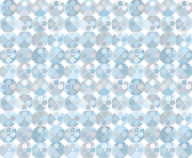 Geometrik soyut dikişsiz desen, vektör illüstrasyonu