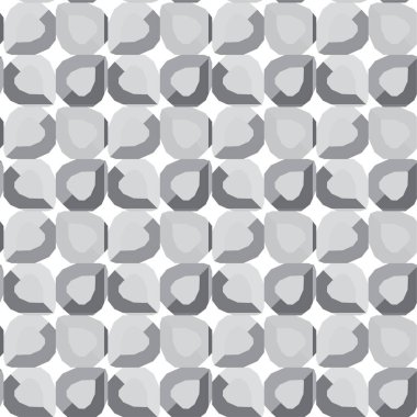 Geometrik soyut dikişsiz desen, vektör illüstrasyonu