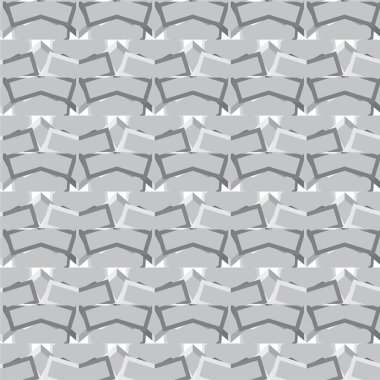 soyut geometrik dikişsiz desen, vektör illüstrasyonu