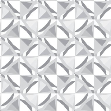 soyut geometrik dikişsiz desen, vektör illüstrasyonu