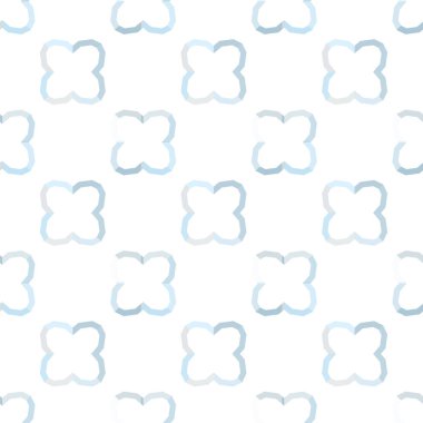 Geometrik soyut dikişsiz desen, vektör illüstrasyonu