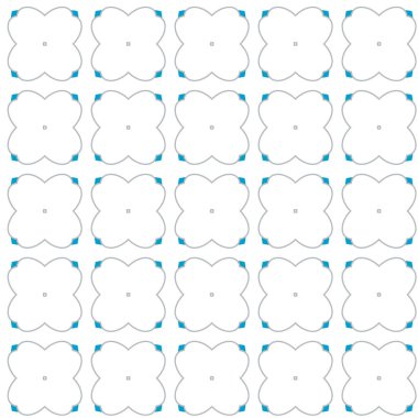 soyut geometrik dikişsiz desen, vektör illüstrasyonu