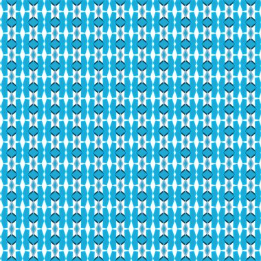 Geometrik şekilli kusursuz desen vektör çizimi