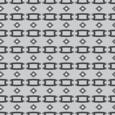 Geometrik soyut dikişsiz desen, vektör illüstrasyonu