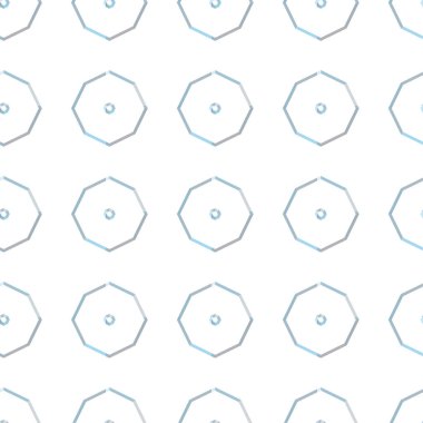 Geometrik soyut dikişsiz desen, vektör illüstrasyonu