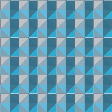 Geometrik soyut dikişsiz desen, vektör illüstrasyonu