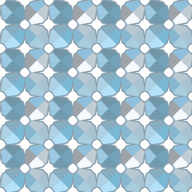 soyut geometrik dikişsiz desen, vektör illüstrasyonu