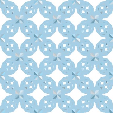 Geometrik soyut dikişsiz desen, vektör illüstrasyonu