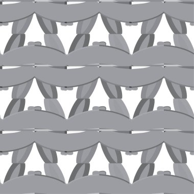 Geometrik soyut dikişsiz desen, vektör illüstrasyonu