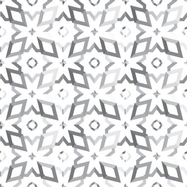 soyut geometrik dikişsiz desen, vektör illüstrasyonu