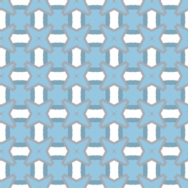 Geometrik soyut dikişsiz desen, vektör illüstrasyonu
