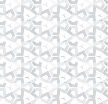 Geometrik soyut dikişsiz desen, vektör illüstrasyonu