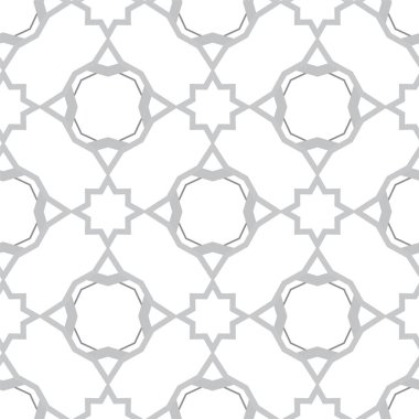 soyut geometrik dikişsiz desen, vektör illüstrasyonu
