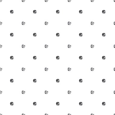 Geometrik soyut dikişsiz desen, vektör illüstrasyonu