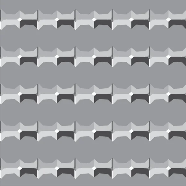 Geometrisk Abstrakt Sømløst Mønster Vektorillustrasjon – stockvektor