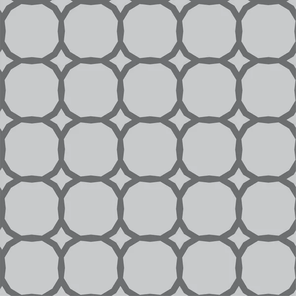 Geometriskt Abstrakt Sömlöst Mönster Vektorillustration — Stock vektor