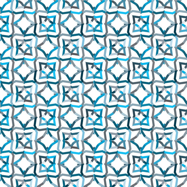 Geometric abstract seamless pattern, vector illustration