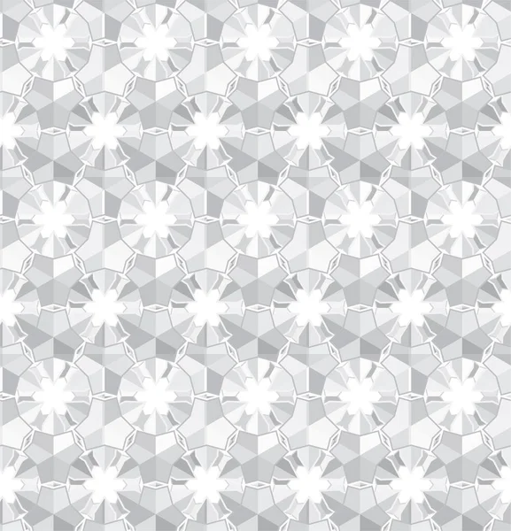 Modèle Vectoriel Ornemental Récurrent Géométrique Texture Design Sans Couture — Image vectorielle