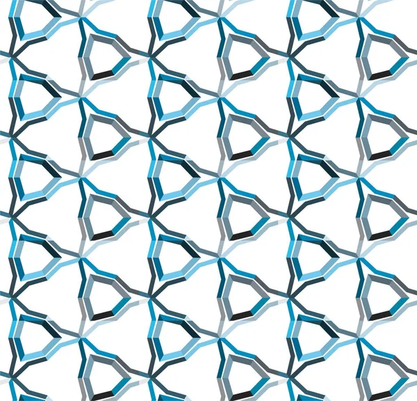 抽象的な幾何学的なシームレスなパターン — ストックベクタ