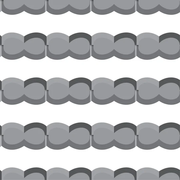 Geometriskt Abstrakt Sömlöst Mönster Vektorillustration — Stock vektor